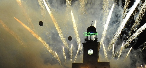 La Puerta del Sol en Nochevieja