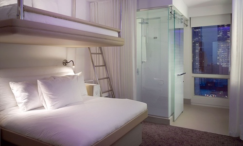Habitaciones en dos niveles en Yotel