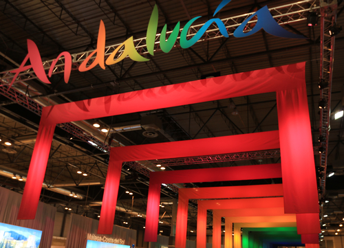 El pabellón de Andalucía en FITUR 2013